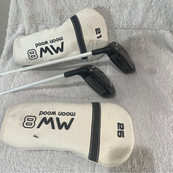 moon wood Other - MOON WOOD MW8 Set 21 & 25° Fairway Metal RH Graphite Shaft 75g Regular Flex